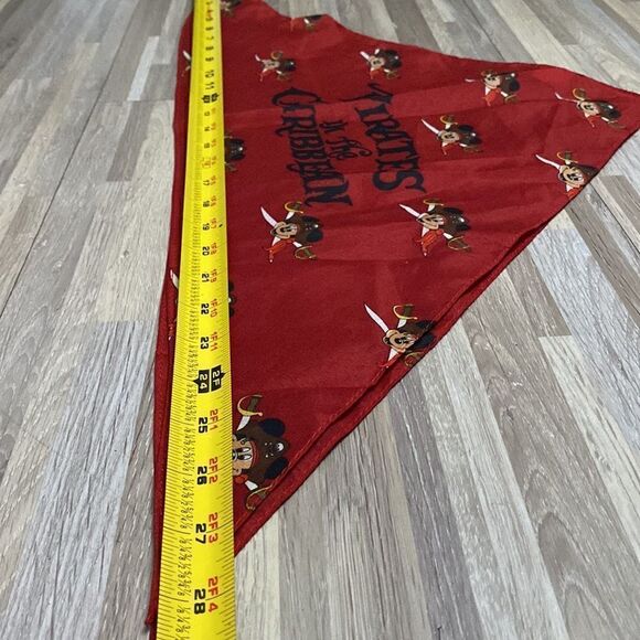 Disney Cruise Line Mickey Mouse Pirates in The Caribbean Red Bandana costume - Picture 3 of 5